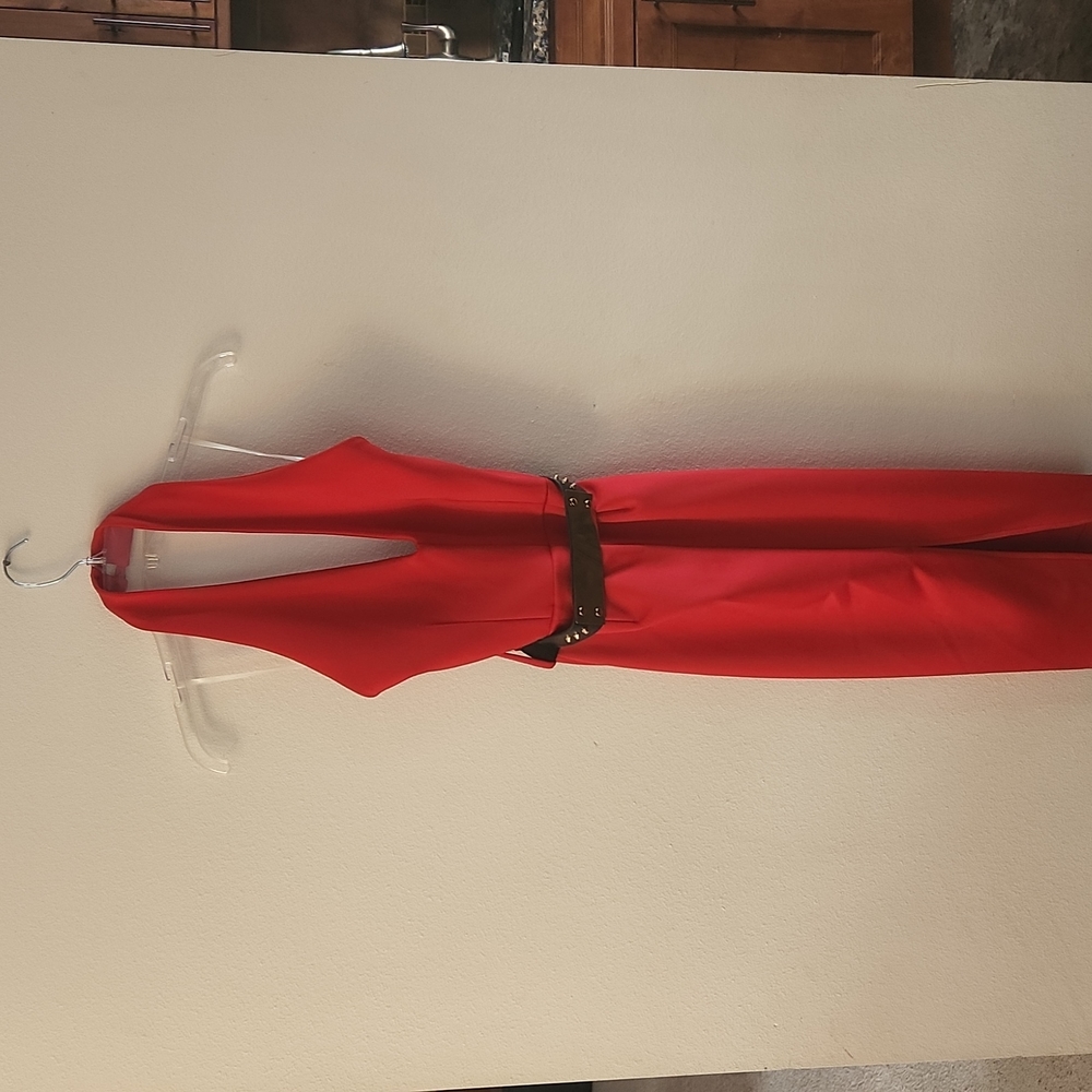 Red dress